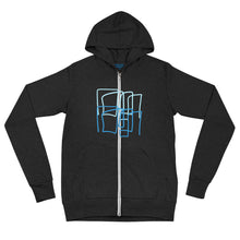 Load image into Gallery viewer, MODERN Unisex zip hoodie