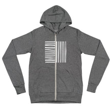 Load image into Gallery viewer, BARS & STRIPES Unisex zip hoodie