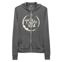 Load image into Gallery viewer, IT'S COFFEE TIME Unisex zip hoodie
