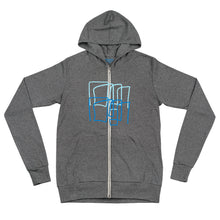 Load image into Gallery viewer, MODERN Unisex zip hoodie