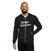 Load image into Gallery viewer, ALWAYS VICTORIOUS Unisex zip hoodie