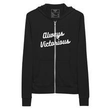 Load image into Gallery viewer, ALWAYS VICTORIOUS Unisex zip hoodie