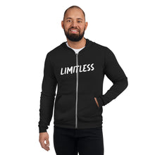 Load image into Gallery viewer, LIMITLESS Unisex zip hoodie