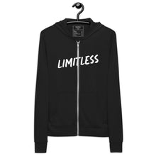 Load image into Gallery viewer, LIMITLESS Unisex zip hoodie