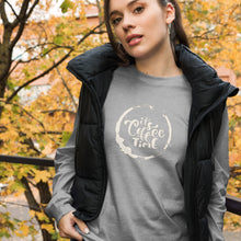 Load image into Gallery viewer, ITS COFFEE TIME Unisex Long Sleeve Tee