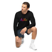 Load image into Gallery viewer, HELLO Unisex Long Sleeve Tee