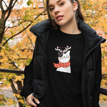 Load image into Gallery viewer, CHRISTMAS CAT Unisex Long Sleeve Tee
