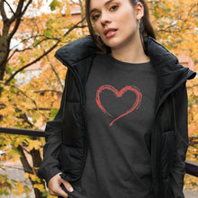 Load image into Gallery viewer, HEART Unisex Long Sleeve Tee