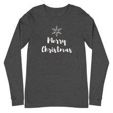 Load image into Gallery viewer, MERRY CHRISTMAS Unisex Long Sleeve Tee