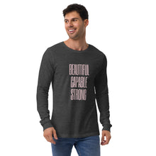 Load image into Gallery viewer, STRONG Unisex Long Sleeve Tee
