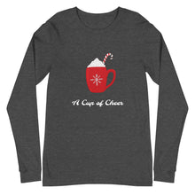 Load image into Gallery viewer, A CUP OF CHEER Unisex Long Sleeve Tee