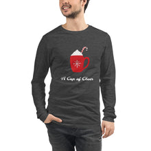 Load image into Gallery viewer, A CUP OF CHEER Unisex Long Sleeve Tee