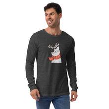 Load image into Gallery viewer, CHRISTMAS CAT Unisex Long Sleeve Tee
