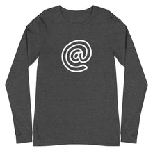 Load image into Gallery viewer, @ Unisex Long Sleeve Tee