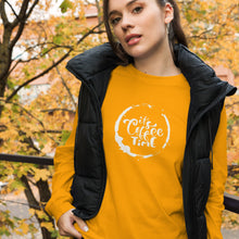 Load image into Gallery viewer, ITS COFFEE TIME Unisex Long Sleeve Tee