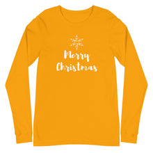 Load image into Gallery viewer, MERRY CHRISTMAS Unisex Long Sleeve Tee