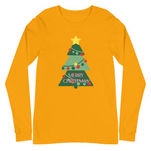 Load image into Gallery viewer, MERRY CHRISTMAS Unisex Long Sleeve Tee