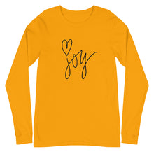 Load image into Gallery viewer, JOY Unisex Long Sleeve Tee