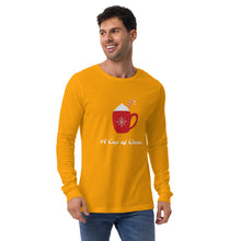 Load image into Gallery viewer, A CUP OF CHEER Unisex Long Sleeve Tee