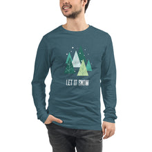 Load image into Gallery viewer, LET IT SNOW Unisex Long Sleeve Tee
