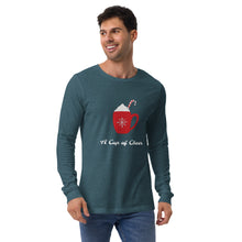 Load image into Gallery viewer, A CUP OF CHEER Unisex Long Sleeve Tee