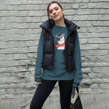 Load image into Gallery viewer, CHRISTMAS CAT Unisex Long Sleeve Tee
