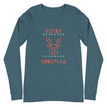 Load image into Gallery viewer, MERRY CHRISTMAS Unisex Long Sleeve Tee