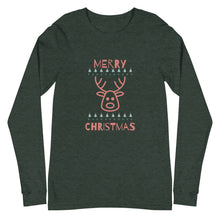 Load image into Gallery viewer, MERRY CHRISTMAS Unisex Long Sleeve Tee