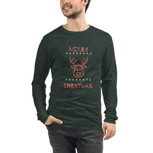 Load image into Gallery viewer, MERRY CHRISTMAS Unisex Long Sleeve Tee