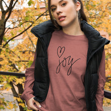 Load image into Gallery viewer, JOY Unisex Long Sleeve Tee