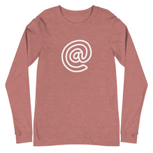 Load image into Gallery viewer, @ Unisex Long Sleeve Tee