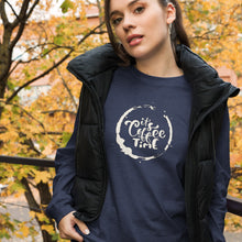 Load image into Gallery viewer, ITS COFFEE TIME Unisex Long Sleeve Tee