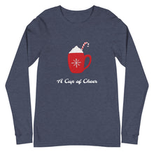 Load image into Gallery viewer, A CUP OF CHEER Unisex Long Sleeve Tee
