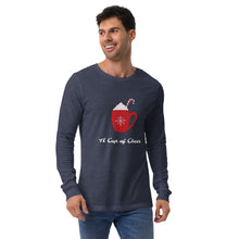 Load image into Gallery viewer, A CUP OF CHEER Unisex Long Sleeve Tee