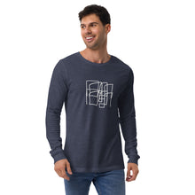 Load image into Gallery viewer, MODERN LINES Unisex Long Sleeve Tee