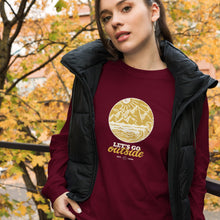 Load image into Gallery viewer, LET’S GO OUTSIDE Unisex Long Sleeve Tee