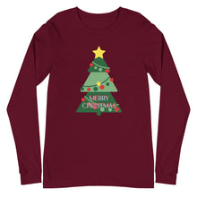 Load image into Gallery viewer, MERRY CHRISTMAS Unisex Long Sleeve Tee