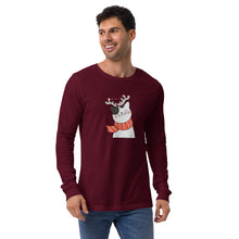 Load image into Gallery viewer, CHRISTMAS CAT Unisex Long Sleeve Tee