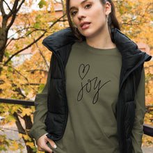Load image into Gallery viewer, JOY Unisex Long Sleeve Tee
