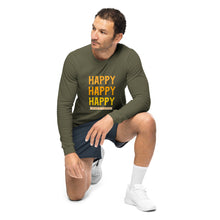Load image into Gallery viewer, HAPPY Unisex Long Sleeve Tee