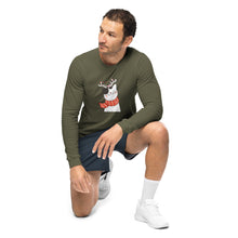 Load image into Gallery viewer, CHRISTMAS CAT Unisex Long Sleeve Tee