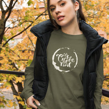 Load image into Gallery viewer, ITS COFFEE TIME Unisex Long Sleeve Tee