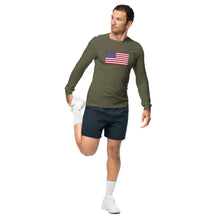 Load image into Gallery viewer, USA Unisex Long Sleeve Tee