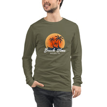 Load image into Gallery viewer, BEACH TIME Unisex Long Sleeve Tee