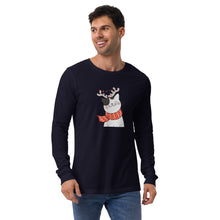 Load image into Gallery viewer, CHRISTMAS CAT Unisex Long Sleeve Tee