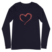 Load image into Gallery viewer, HEART Unisex Long Sleeve Tee