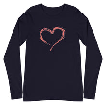 Load image into Gallery viewer, HEART Unisex Long Sleeve Tee