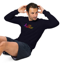 Load image into Gallery viewer, HELLO Unisex Long Sleeve Tee