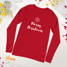 Load image into Gallery viewer, MERRY CHRISTMAS Unisex Long Sleeve Tee
