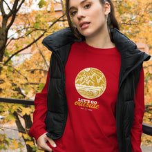 Load image into Gallery viewer, LET’S GO OUTSIDE Unisex Long Sleeve Tee